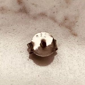 Earring Back Sterling Silver Pierced Butterfly Friction Back Style Replacement